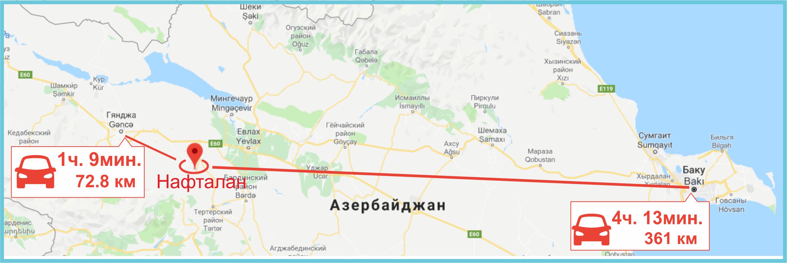 Как добраться до Нафталана из Баку и Гянджи - (Азербайджан) Цены